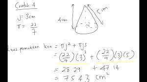 Ukuran dari benda tersebut dapat. Matematik Tingkatan 2 6 3 Luas Permukaan Bentuk Tiga Dimensi Youtube