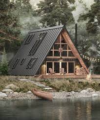 Ayfraym Is An Affordable A Frame Cabin In A Box Concept A Frame House Plans A Frame Cabin Plans Diy Cabin