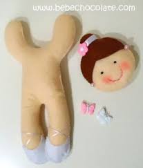 Balerin Yapimi Com Imagens Bonequinha De Feltro Bailarina Em Feltro Bonecas Artesanais De Pano
