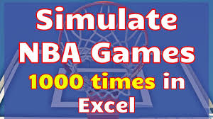 Play nba games online in your browser! Nba Game Simulator In Excel Spreadsheet Run 1000 S Simulation Of Nba Basketball Games Youtube