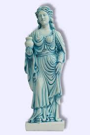 Mary magdalene wood paste statue 24 inches, elegant finish. Mary Magdalene Lombard Statue Sacred Source