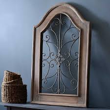 The metal tricolor flower plaque is the perfect way to have floral blossoms in your home year round. Natural Arch Wood And Metal Wall Plaque Kirklands