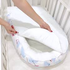 Flamingo Babynest 2 In 1 Baby Nest Baby Travel Bed Newborn Babynest Co Sleeper Baby Shower Present Flamingo Pattern Baby Nest Gift Em 2020 Travesseiros De Bebe Colchas Para Bebe Sacos De Dormir