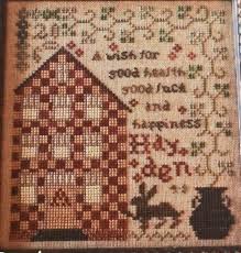 Make money from our patterns. A Wish For You Cross Stitch Pattern Blackbird Designs