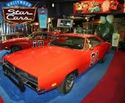 Hollywood Star Cars Museum The General Lee 1969 Dodge Charger From The Original Dukes Of Hazzard Television Series Car Museum Tv Cars 1969 Dodge Charger