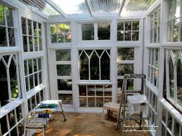 So making a diy greenhouse is now so much easy and fun especially when you are crafting person and that too particularity in the wood. Building A Repurposed Windows Greenhouse Our Fairfield Home Garden
