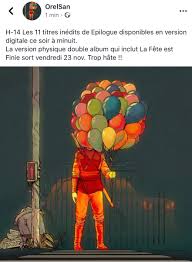 Et le moins que l'on puisse dire, c'est que. Punchline Orelsan Gringe Sur Twitter C Est Confirme Comme Annonce Ici Il Y A Deja Deux Semaines L Album Epilogue De La Fete Est Finie En Version Physique Sortira Bien Le 23
