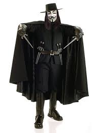 The wachowskis wrote a script for v for vendetta before they worked on the matrix trilogy. V For Vendetta Costume Maskworld Com