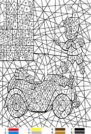 25 Dessins De Coloriage Magique Difficile A Imprimer