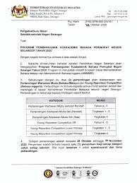 Sektor pembangunan murid jpn selangor. Pertandingan Wartawan Muda