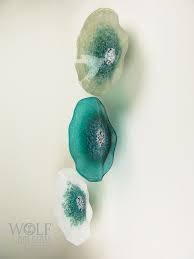 1500 x 1367 jpeg 598 кб. Blown Glass Wall Art Sculptures Flowers Rondels At Blown Glass Wall Art Flowers Wolf Art Glass