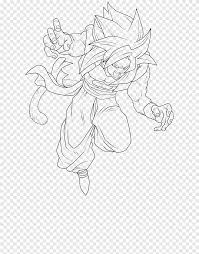 Deviantart is the world's largest online social community for artists and art. Goku Gogeta Vegeta Gohan Trunks Color Page White Monochrome Png Pngegg