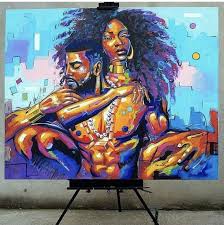 Pin By Your757 Sunshine On Black Art Black Love Art African American Art Art