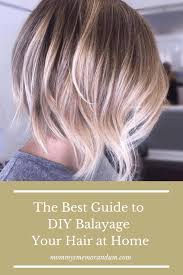 For parts that aren't centered, create a horseshoe shape of sections. A Super Easy Guide To Diy Balayage Your Hair At Home