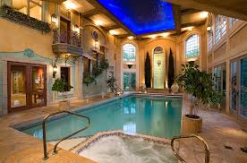 My home has an indoor pool and is a fraction of these homes. 50 Indoor Pool Ideas Swimming In Style Any Time Of Year