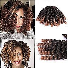 The curls are flowy and bouncy just give it a good shake and. Furice Short Curl Wand Crochet Spiral Bouncy Jumpy Crochet Hair Afro Hair Cutting Little Curl African Hair Extensions Kanekalon Fibre Braid Hair 20 Strands Pc 8 Inch Ombre Color 20 3 Cm Amazon De Beauty