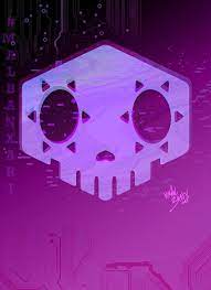 Overwatch Sombra Logo Skull Overwatch Wallpapers Overwatch Fan Art Overwatch Drawings