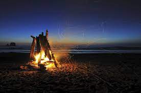 Beach Fire Beach Bonfire Bonfire Beach