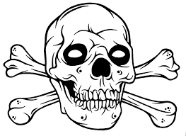 Push pack to pdf button and download pdf coloring book for free. Cool Fire Skull Drawing Easy Novocom Top