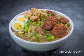 Corned Beef Lomi Batangas Style Panlasang Pinoy Recipe Corned Beef Cooking Corned Beef Beef
