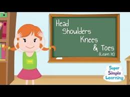 Head Shoulders Knees Toes Learn It Super Simple Songs Super Simple Songs Head Shoulders Kids Songs