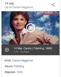 Fångad av en stormvind (swedish version). Haischlib Carolahaggkvist Ar Twitter