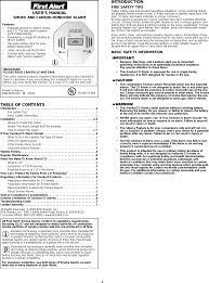Best split sensor smoke alarm. First Alert Sc01n Users Manual M08 0015 001 E Sc01cn