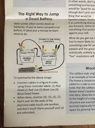 how to jump start a car dead battery good to know car