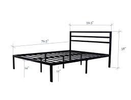 Maybe you would like to learn more about one of these? Easy Diy Setup Full Size Bed Frame Bed Frame With Headboard No Box Spring Need Ambee21