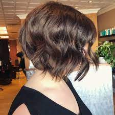 Short wavy bob with bangs. 50 Cute Short Bob Haircuts Hairstyles For Women In 2021