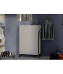 Les meubles à chaussures sont disponibles dans divers styles et matériaux : Meuble A Chaussures D Entree Original Coloris Gris Pierre Pour Meuble Entree