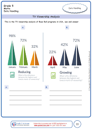 data handling graphs grade 5 math
