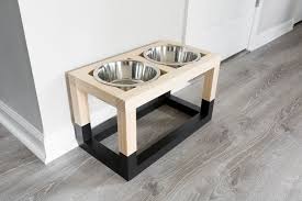 Diy Raised Dog Feeder Free Build Plans Diy Dog Food Stand Scrap Wood Projects Wood Projects Wood Diy