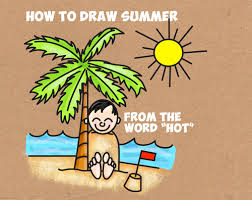 Summer Drawing Lessons Archives How To Draw Step By Step Drawing Tutorials Pool basketball, an exciting summer game perfect for kids of all ages.