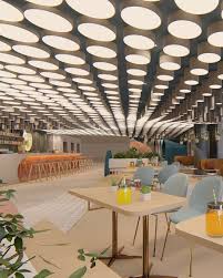 Maybe you would like to learn more about one of these? Buensalido Architects On Instagram Of Circles Capsules And Color A Lobby Lounge For A Leading Pharmaceutical Compa Lobby Lounge Architect Indoor Lighting