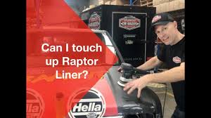 Can I Touch Up Or Repaint Raptor Liner Youtube