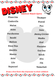 Among these were the spu. Disney Printables Disney Trivia For Kids Emma And 3