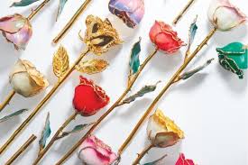 6 Uses For 24k Gold Dipped Roses At Your Wedding Santa Barbara Wedding Style