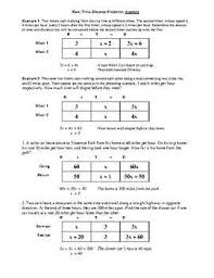 Pin By Mister G S Teacher Shop On Math Middle And High School Word Problems Word Problems High School Math Teacher Problem Solving Skills