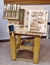 Tilting Carving Table Plans Wood Carving Patterns And Techniques Woodarchivist Com Wood Carving Board Wood Carving Patterns Carved Table
