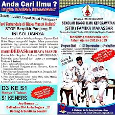 Sebagai salah satu pendidikan kedinasan yang berada dibawah kemiliteran baik angkatan darat, angkatan udara dan angkatan laut. Biaya Masuk Smk Keperawatan Jawabanku Id