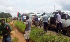 Special counsel to nnamdi kanu, the indigenous people of biafra (ipob) leader, has faulted the reported posture of ohanaeze ndigbo on the ipob leader's trial, saying the apex igbo. Photos Over 500 Ipob Members Head To Nnamdi Kanu S House In Umuahia Abia State