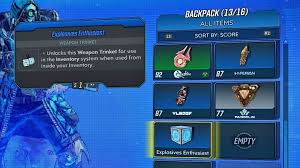 The total number of weapon . What Are The Weapon Trinkets In Borderlands 3 Borderlands 3 Guide Gamepressure Com