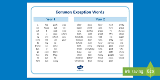 43,000 basic words and 519,000 compound words of which more than half are attested only once or don't get into print (instant combinations)10. Common Exception Words Years 1 And 2 Alphabetical Word Mat