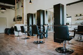 Rustic Contemporary Hair Salon Design By Marci Adargo Contemporary Decor Living Room Contemporary Decor Modern Contemporary Interior