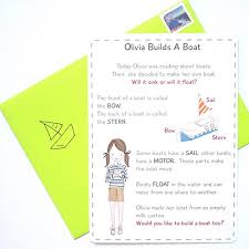 If a postcard design is appealing and attractive enough, it can be shared and passed on, turning it into free advertising. Petit Mail Story Postcard Subscription For Kids Shop
