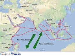 Did you find this document useful? Indian Ocean Trade Routes Asian History
