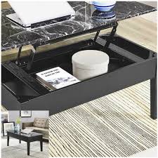 Coffee Table Adjustable Lift Top Table Builtin Storage Coffee Multipurpose Laptop Work Surface Table Storage Surface Table Lift Top Coffee Table Table Storage