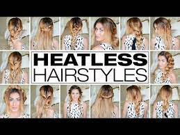 12 Easy Hairstyles For Any And All Lazy Girls Pretty Designs Heatless Hairstyles Easy Hairstyles Hair Styles