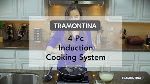 Tramontina 4 Pc Induction Cooking System Youtube